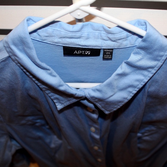 PLUS Apt. 9 Blouse size 2X (115) - Picture 3 of 4